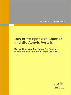 cover image of Das erste Epos aus Amerika und die Aeneis Vergils